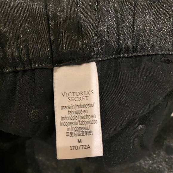 Victoria's Secret Black Satin Blouse - Picture 5 of 7